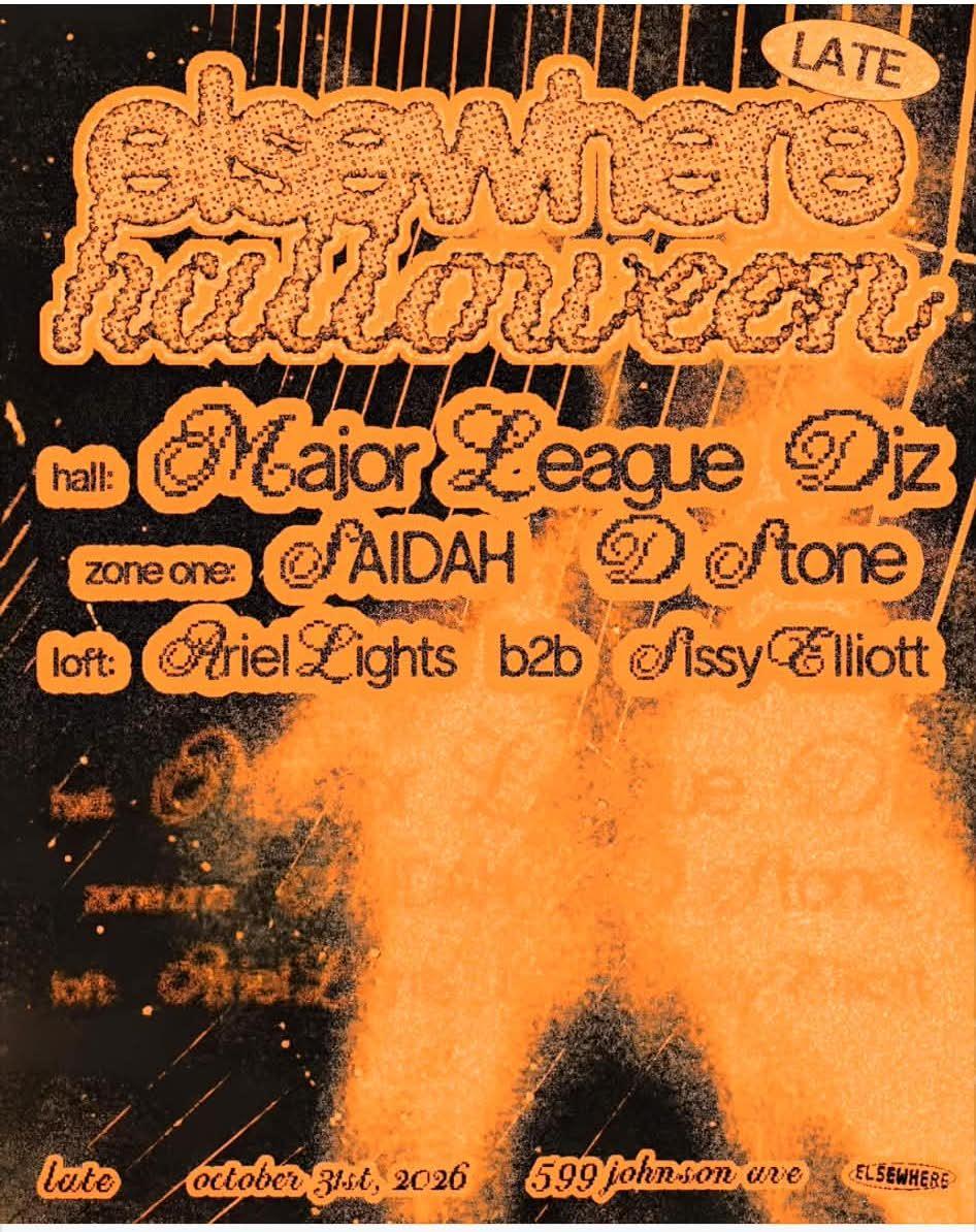 Halloween (Late) at Elsewhere