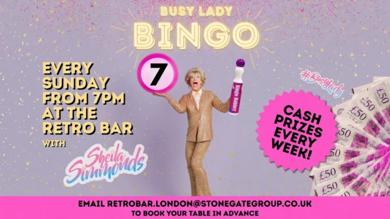 Busy Lady Bingo