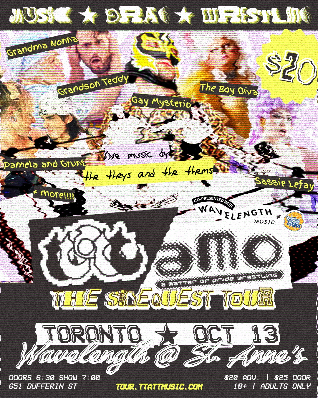 The Sidequest Tour: Music and Drag Wrestling