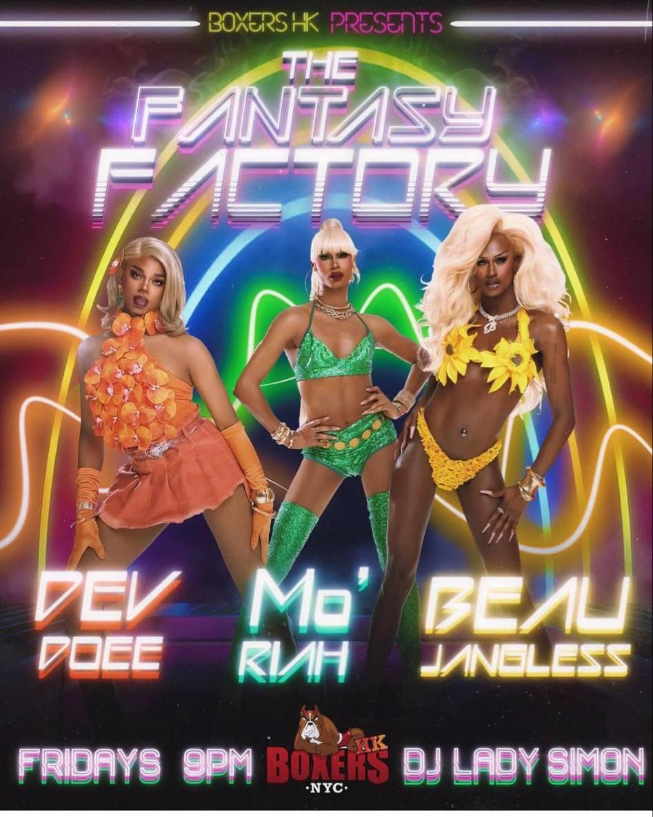 The Fantasy Factory at Boxers HK