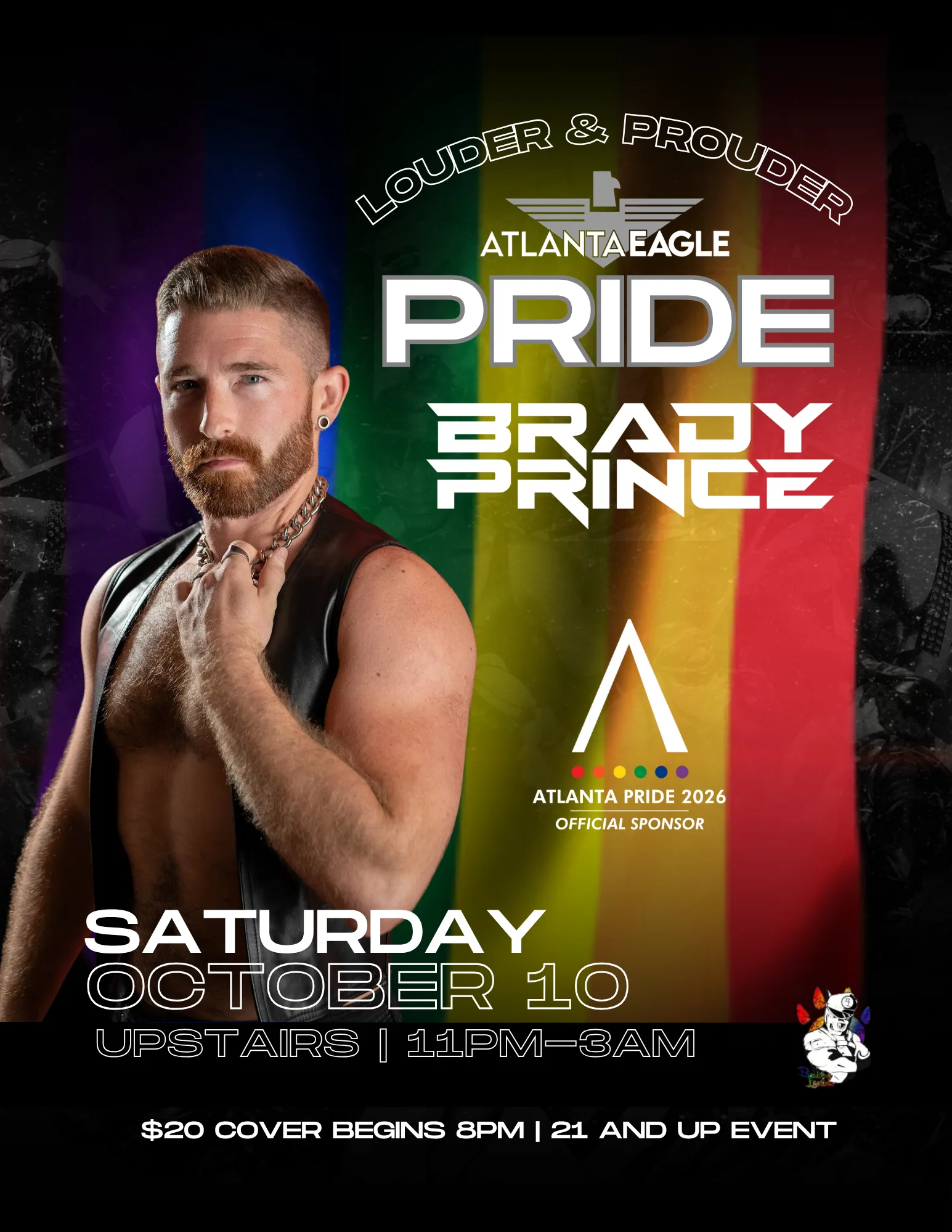 BRADY PRINCE, Atlanta Pride 2026: Louder & Prouder