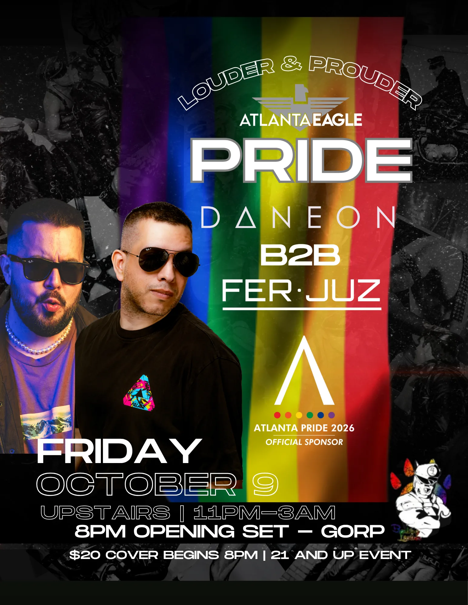 DANEON B2B FER JUZ, Atlanta Pride 2026: Louder & Prouder