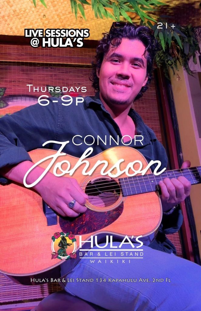 Live Sessions @ Hula’s w/ Connor Johnson
