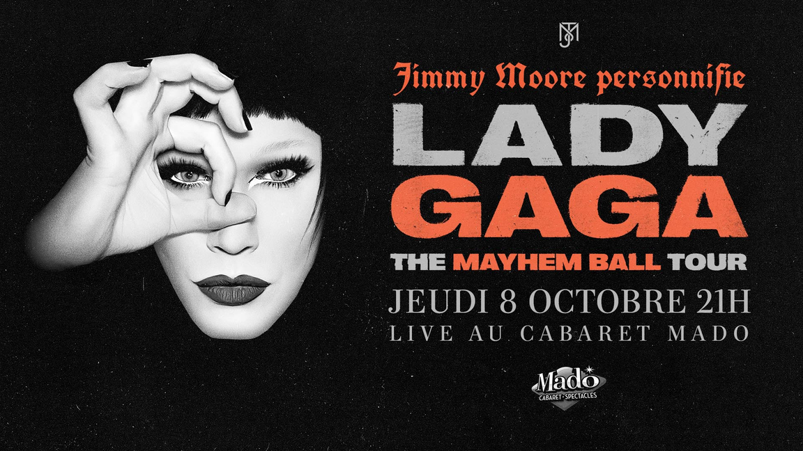 JIMMY MOORE personnifie Lady Gaga