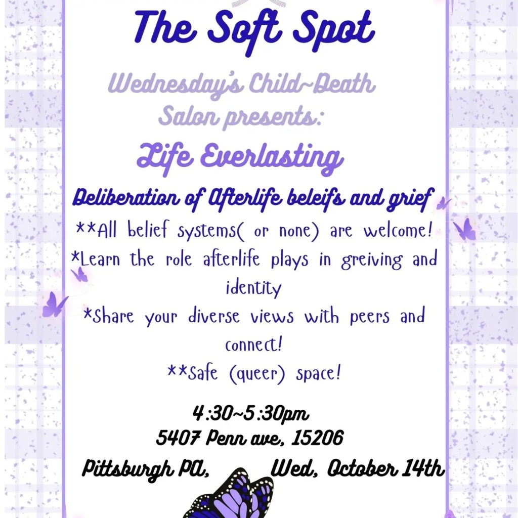 Wednesday’s Child Death Salon presents: Life Everlasting
