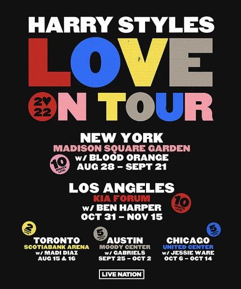 Harry Styles at Madison Square Garden