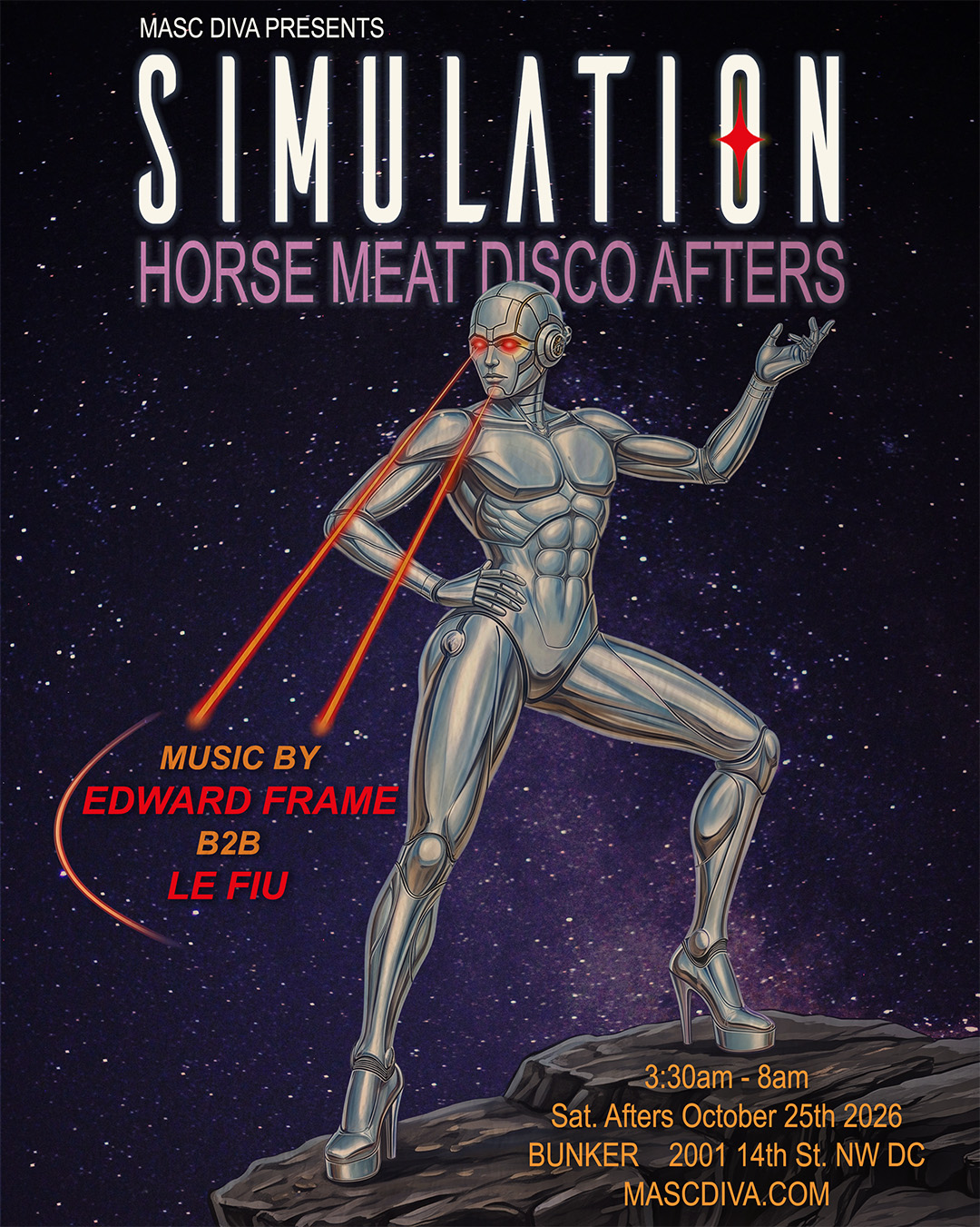 SIMULATION AFTERS WITH EDWARD FRAME (NYC) B2B LE FIU (NYC)