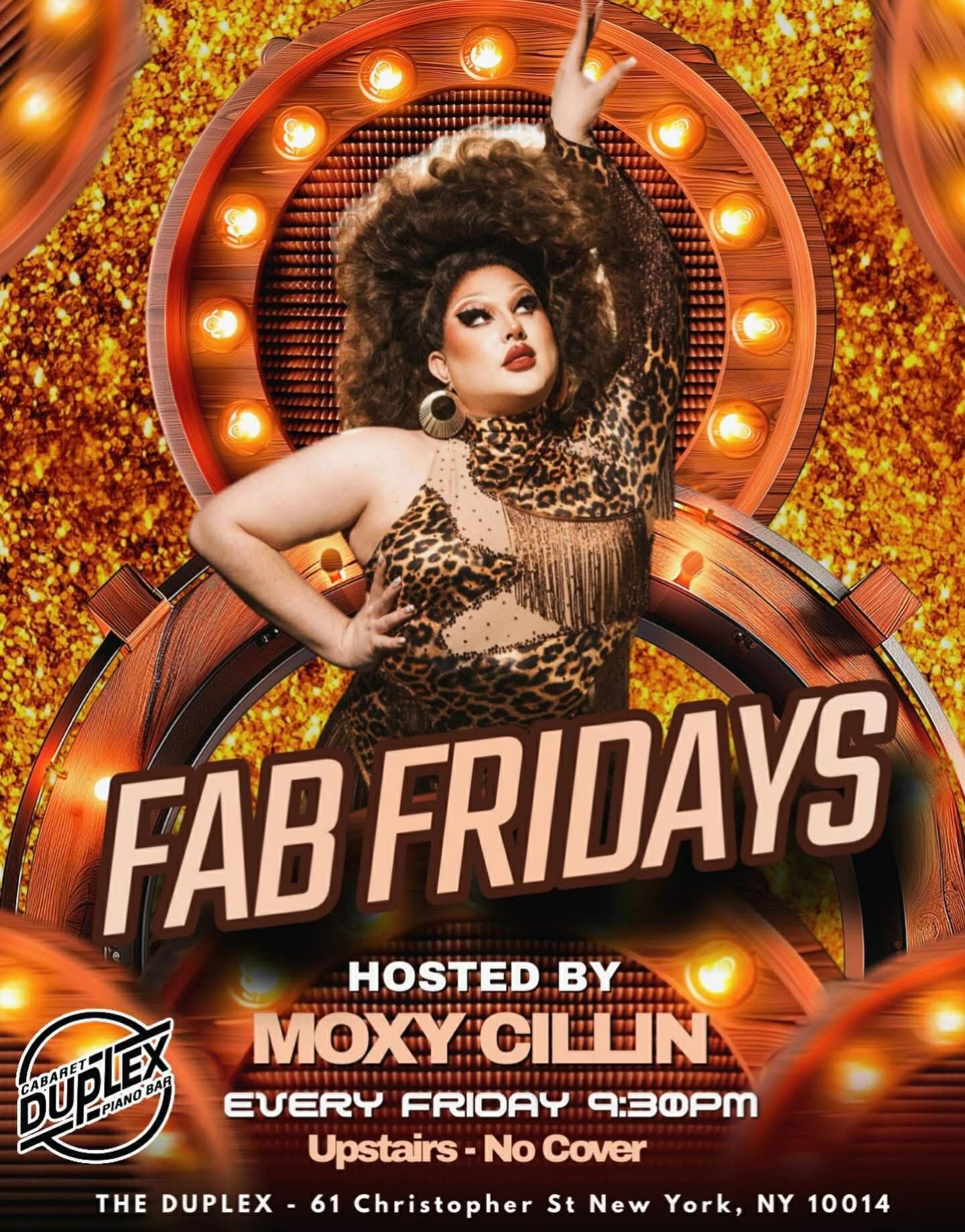 Fab Fridays at The Duplex
