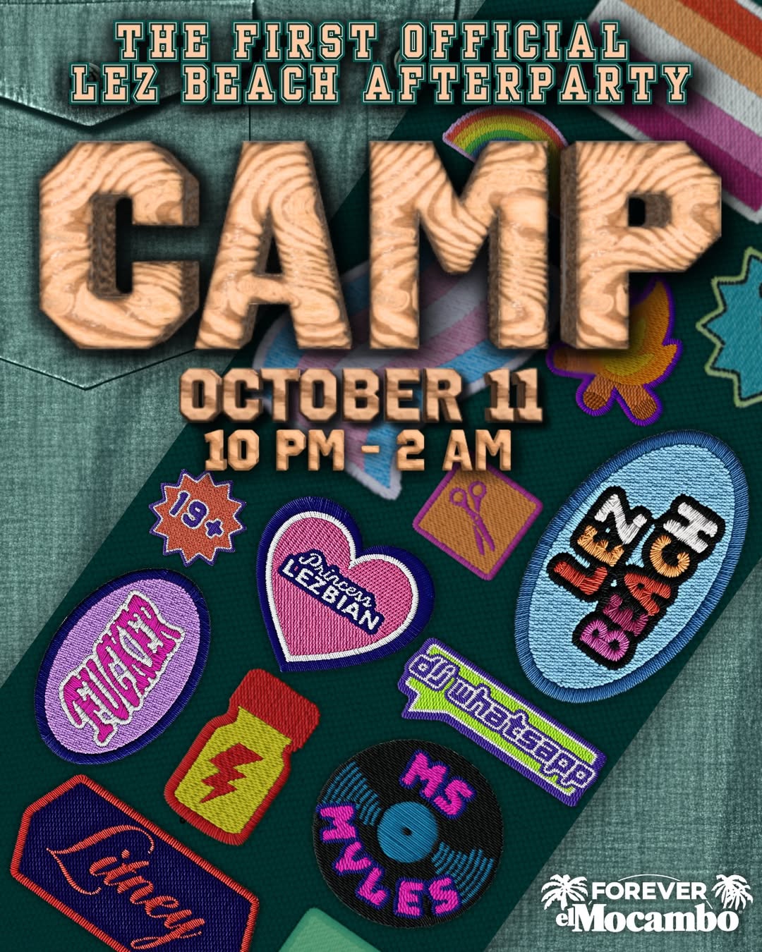 Camp: The First Official Lez Beach Afterparty