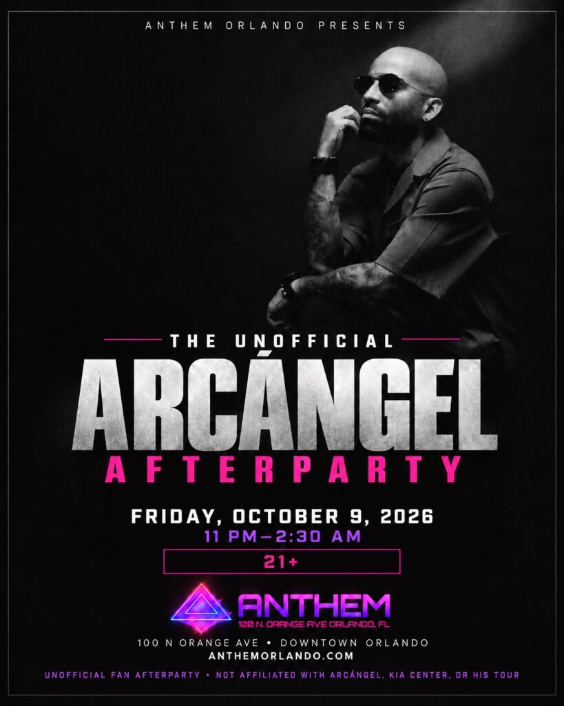 The Unofficial Arcángel Afterparty at Anthem Orlando: Friday 10/9