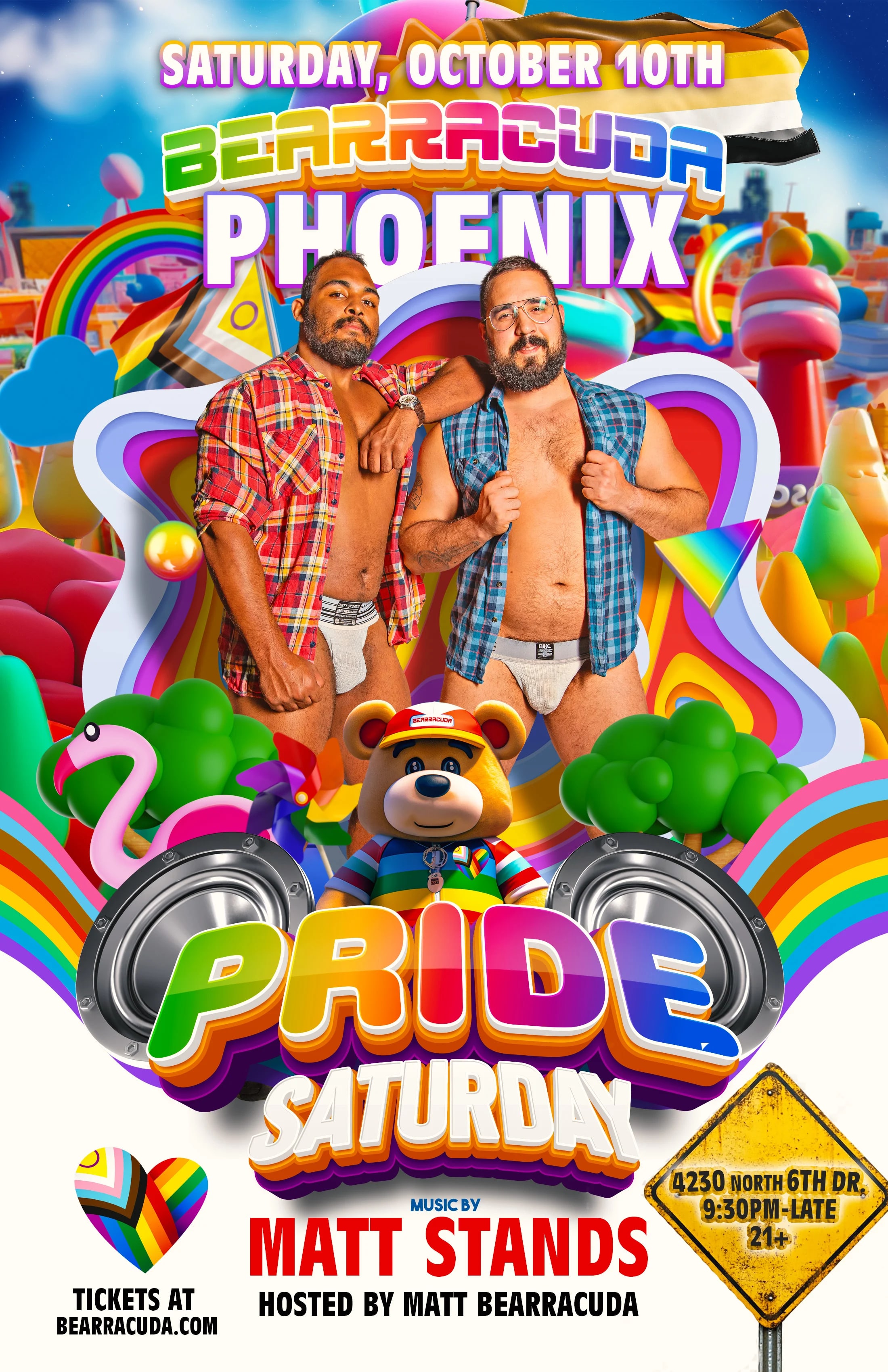 Bearracuda Phoenix PRIDE!
