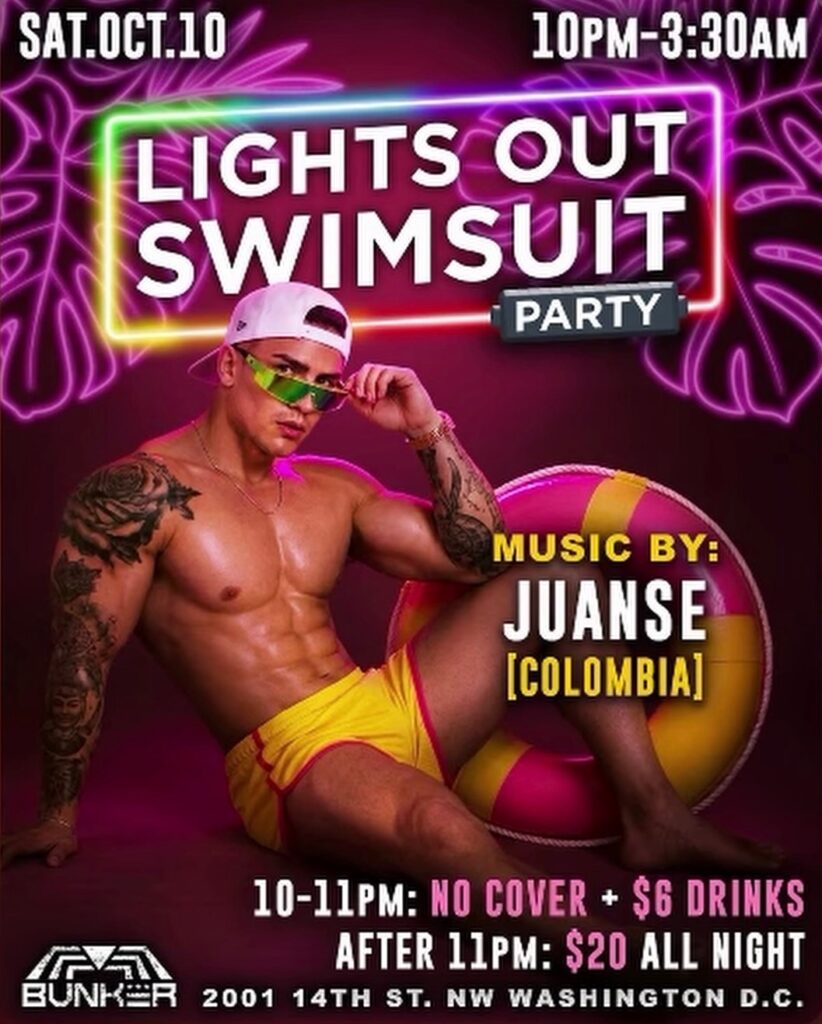 Lights Out Swimsuit Party