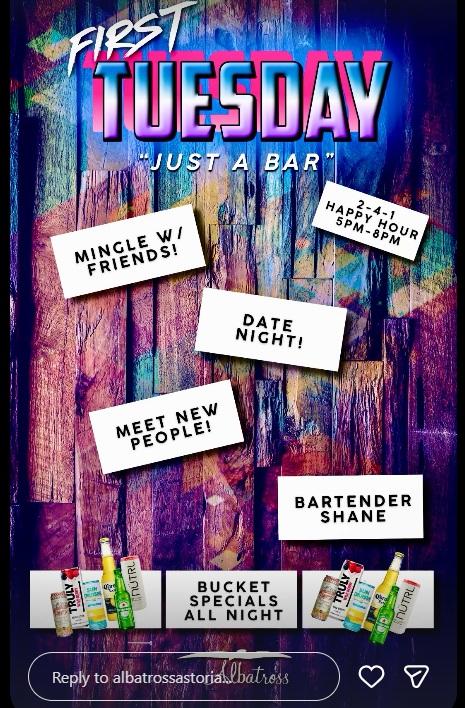 First Tuesday at Albatross