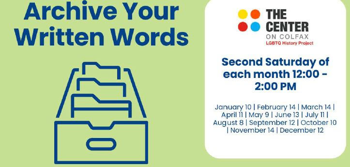 LGBTQ History Project: Archive Your Written Words