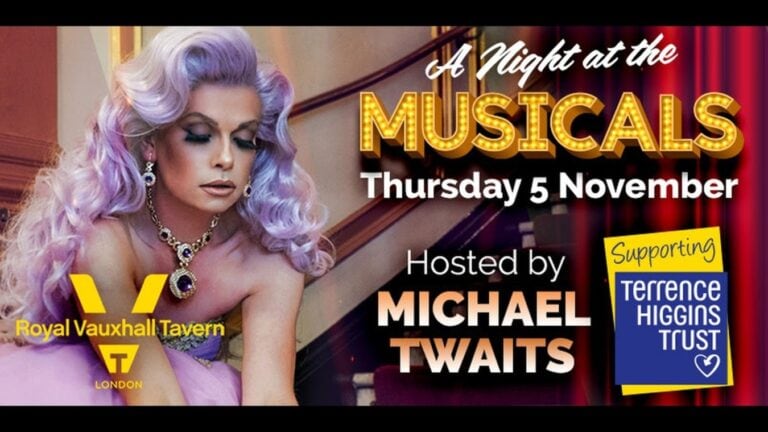 A Night At The Musicals, Supporting Terrence Higgins Trust