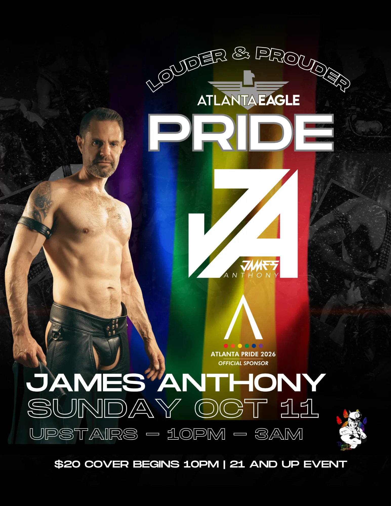 JAMES ANTHONY, Atlanta Pride 2026: Louder & Prouder