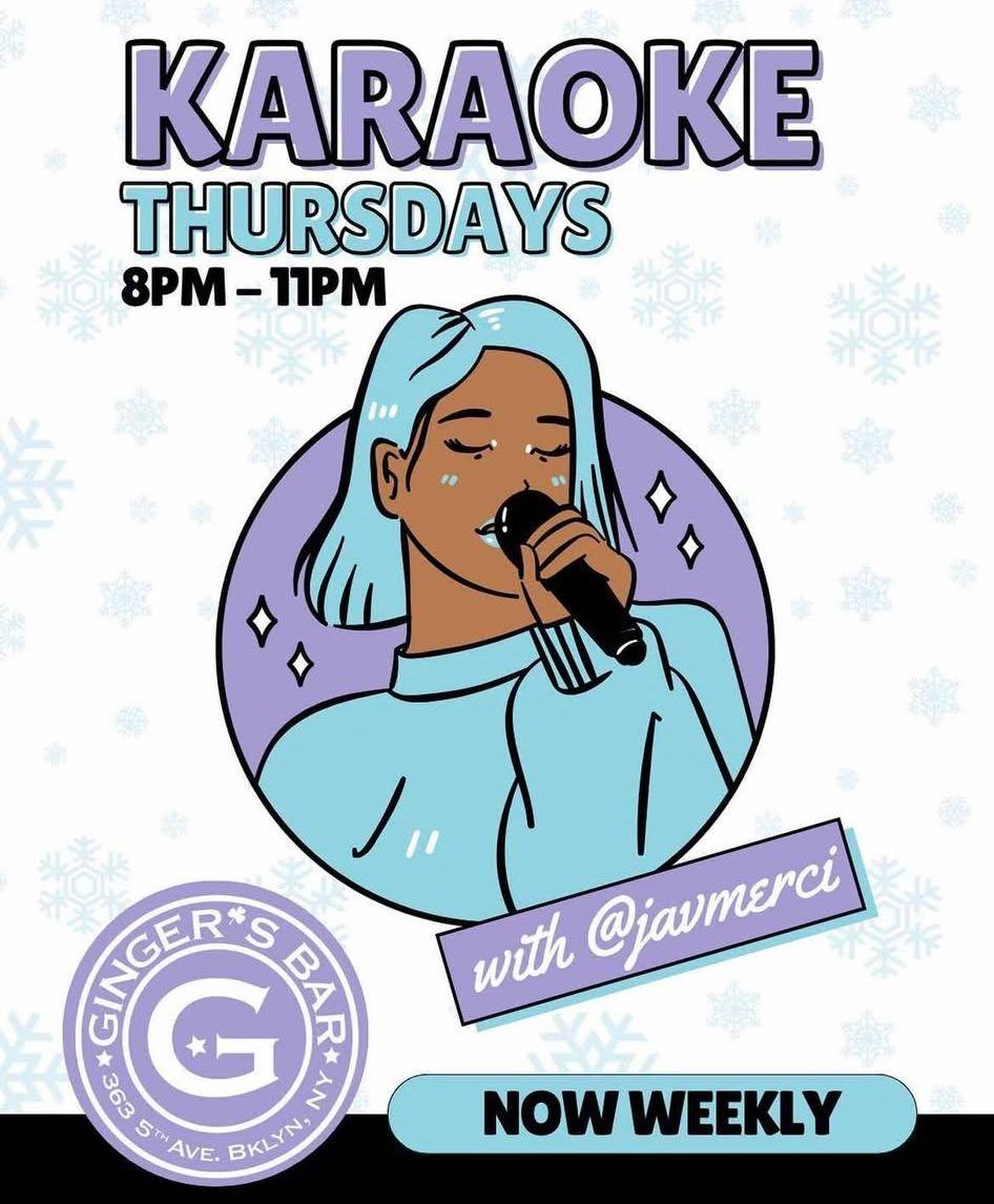 Karaoke Thursdays at Ginger's Bar