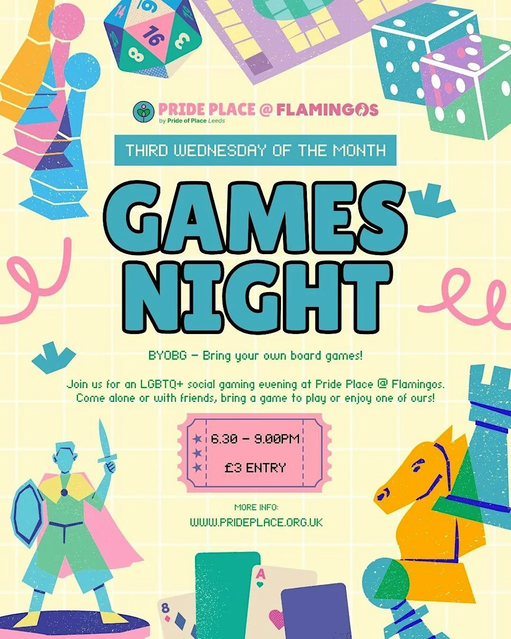 LGBTQIA+ Board Games Night