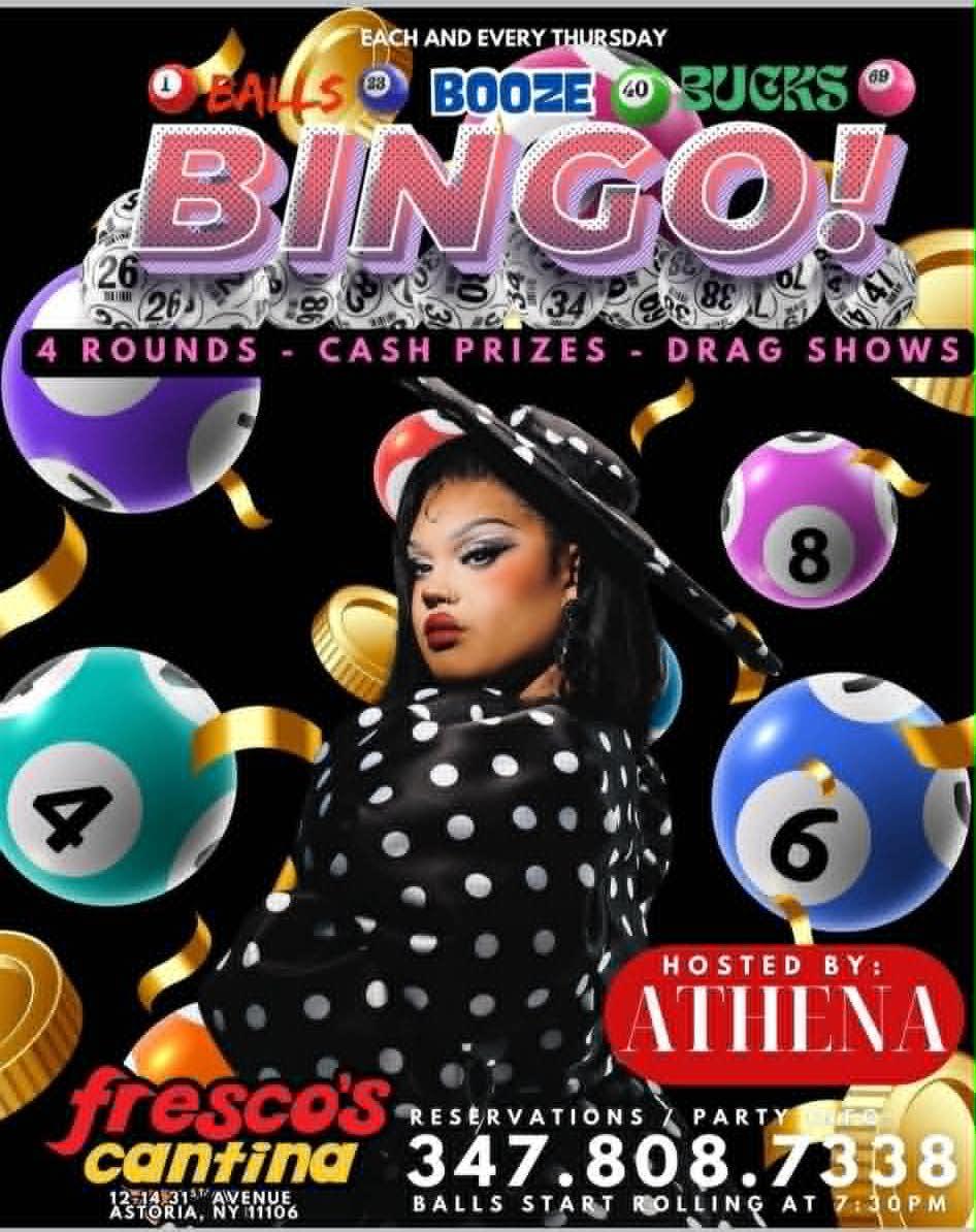 Bingo at Fresco's Cantina