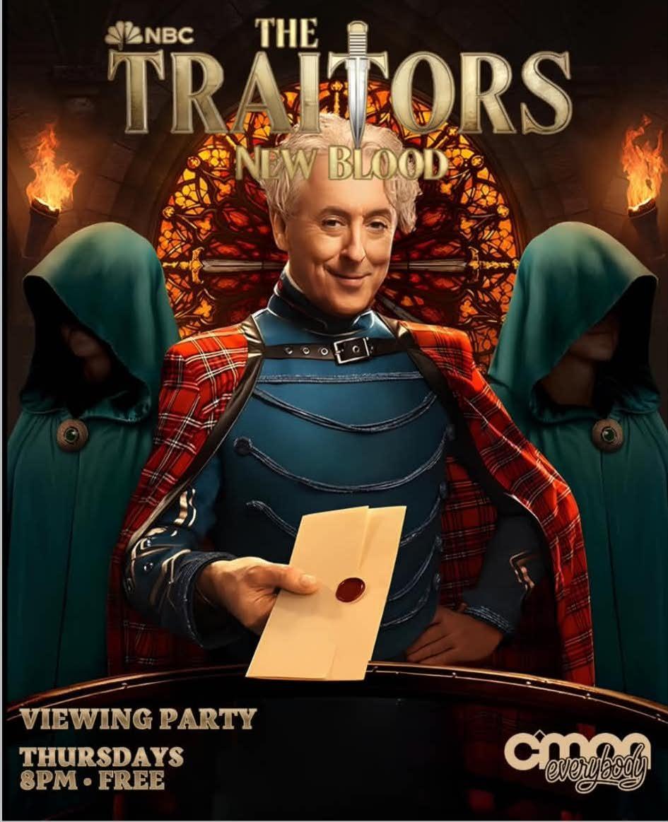 Traitors Viewing Party at C'mon Everybody