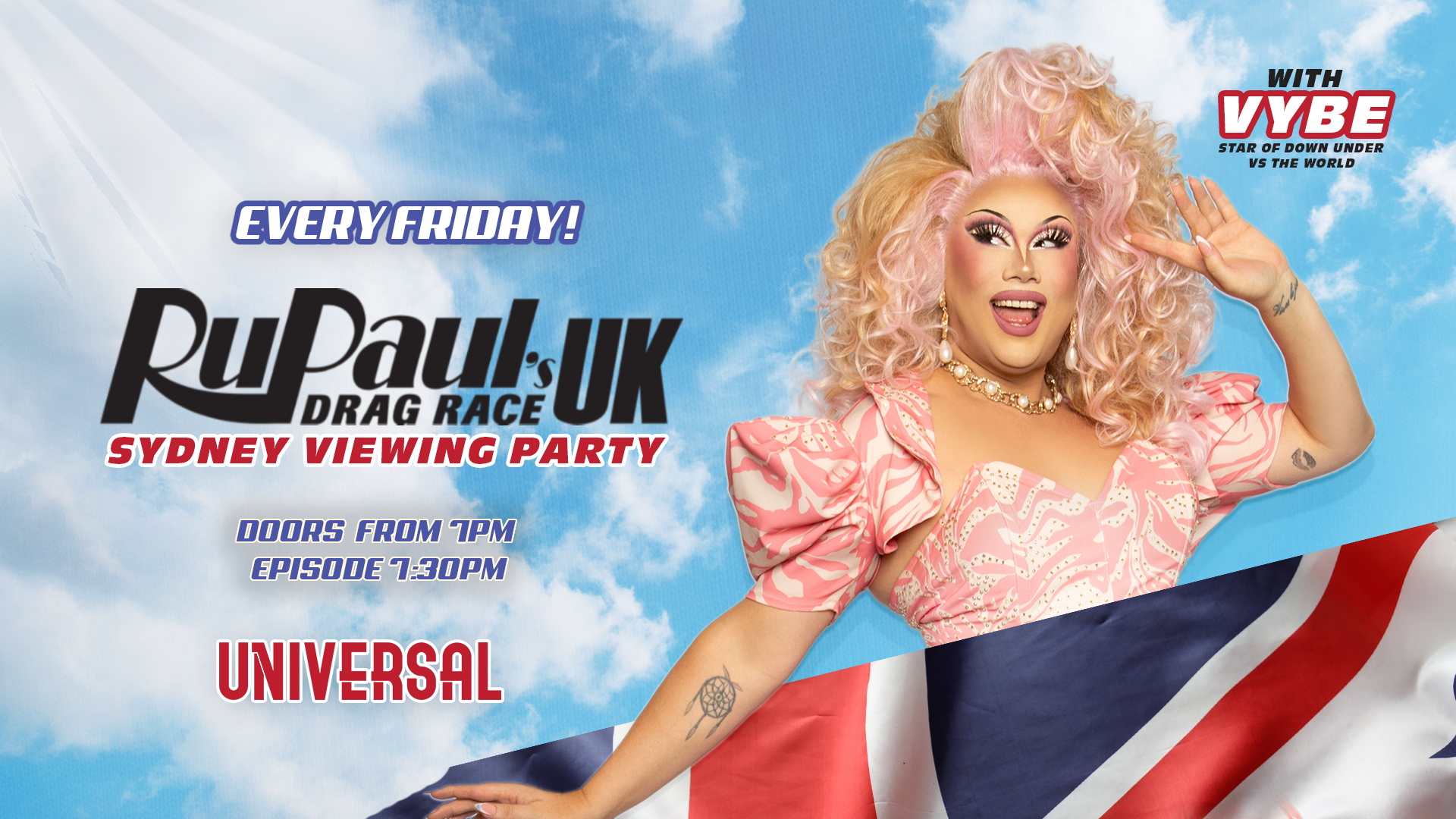 RuPaul’s Drag Race UK Viewing party