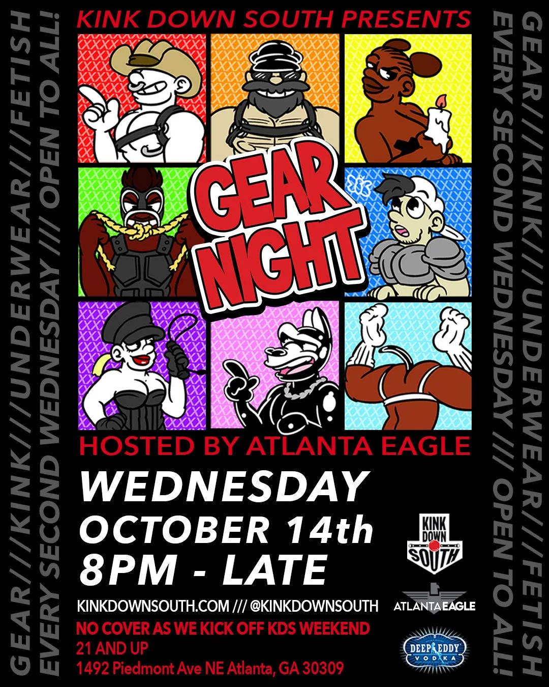 ⚙️️ Kink Down South Presents: GEAR NIGHT ⚙️