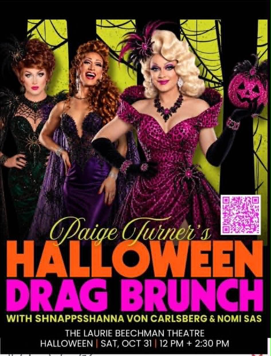 Paige Turner's Halloween Drag Brunch at Laurie Beechman Theatre