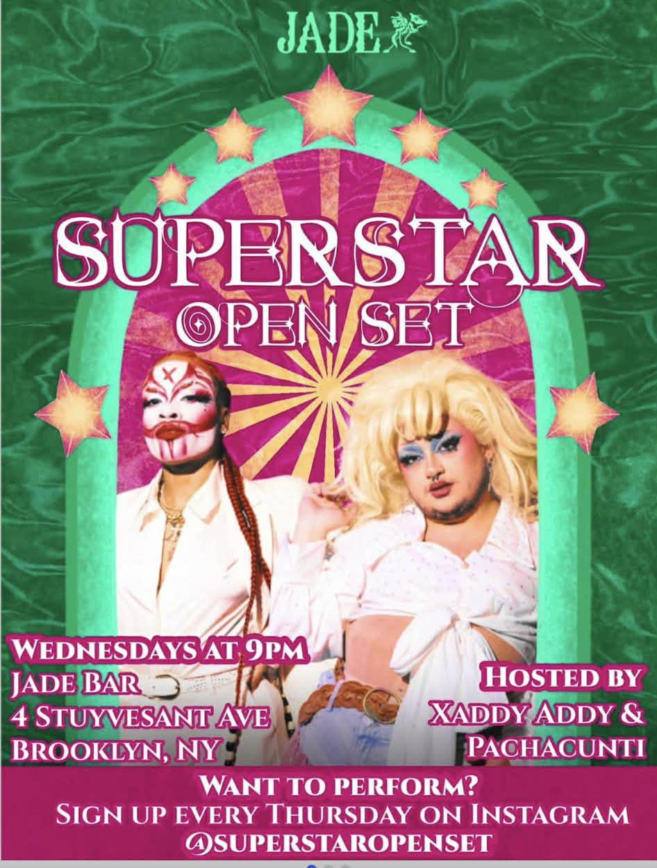 S.O.S. (Superstar Open Stage) at Jade Bar