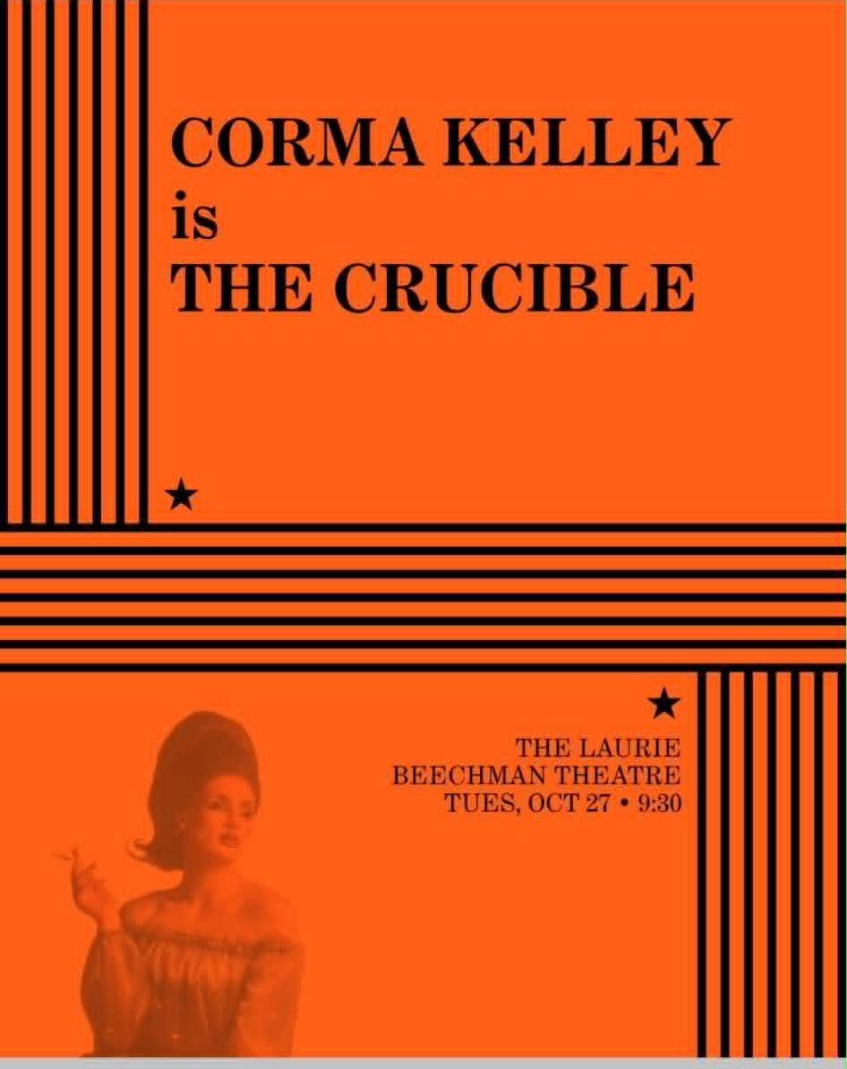 Corma Kelley is The Crucible at Laurie Beechman Theatre