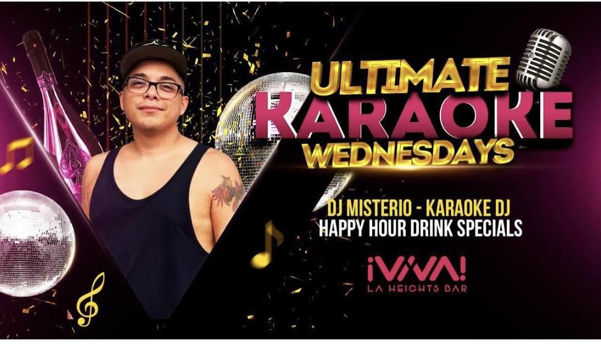 Ultimate Karaoke Wednesdays at Viva La Heights