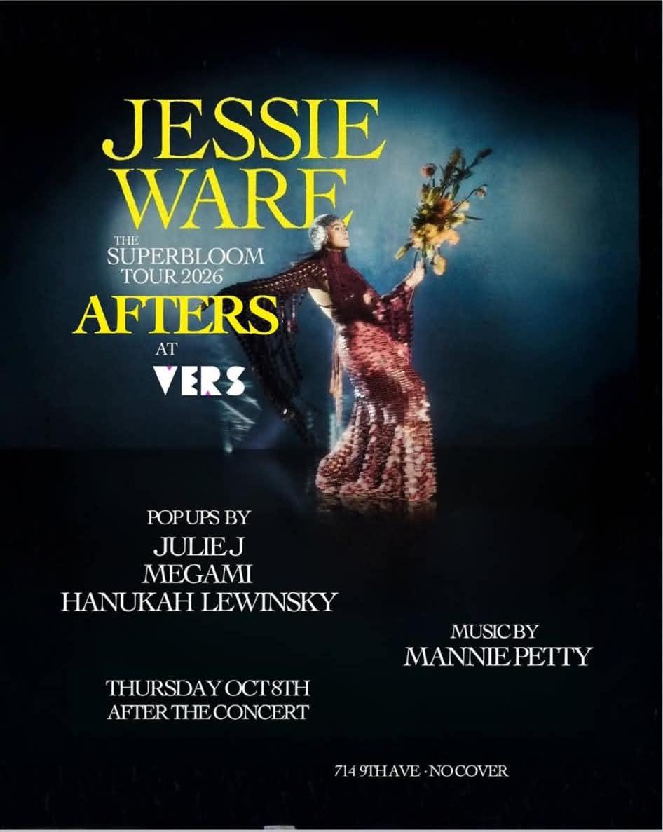 Jessie Ware Afters at VERS