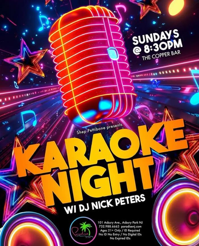 Sunday Karaoke at Paradise