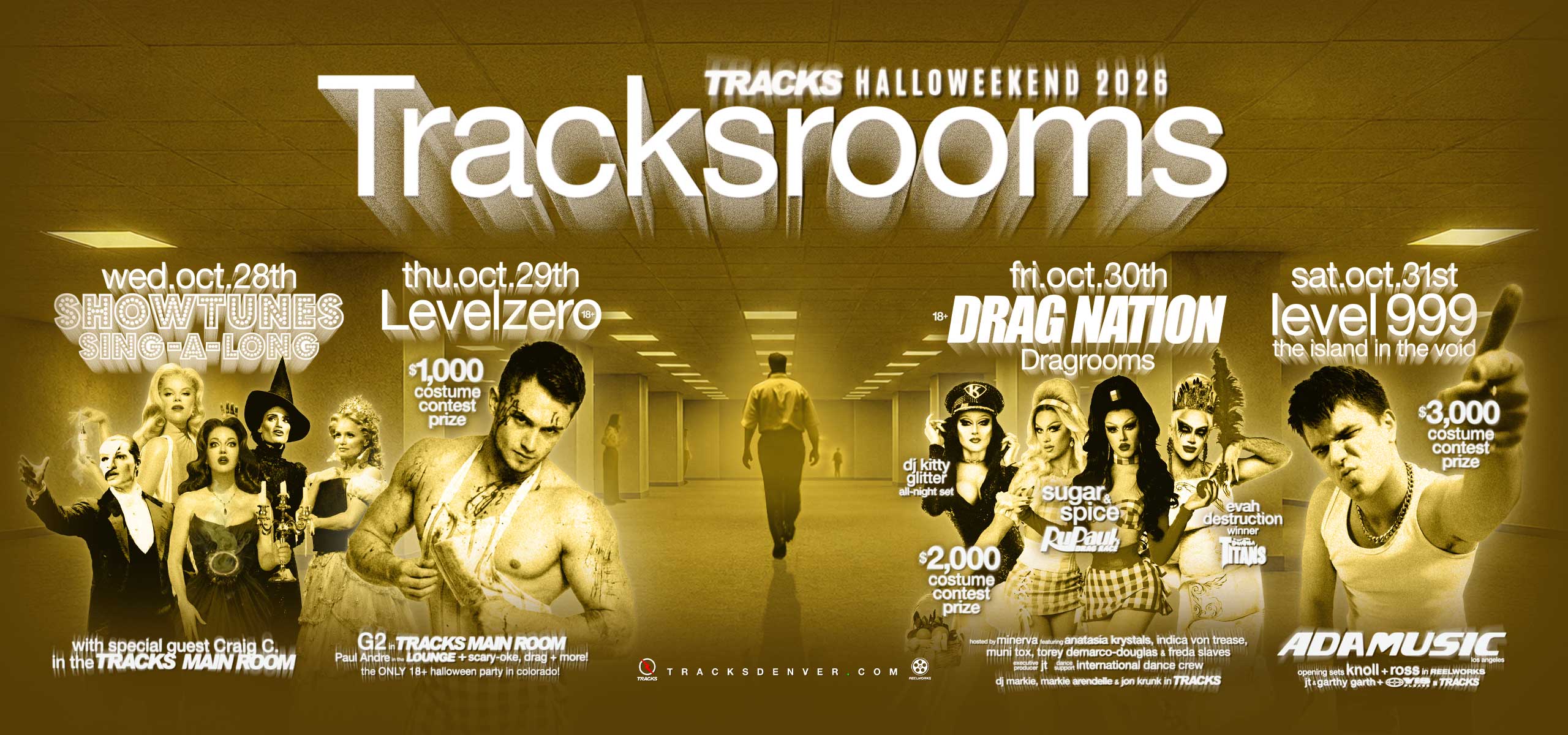 Tracks Halloweekend 2026: Tracksrooms