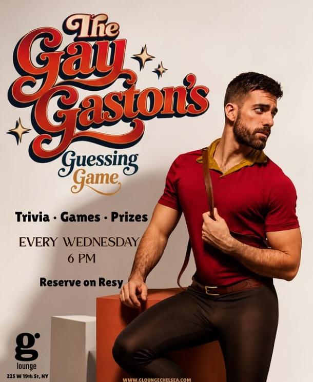 The Gay Gaston's Guessing Game at G Lounge