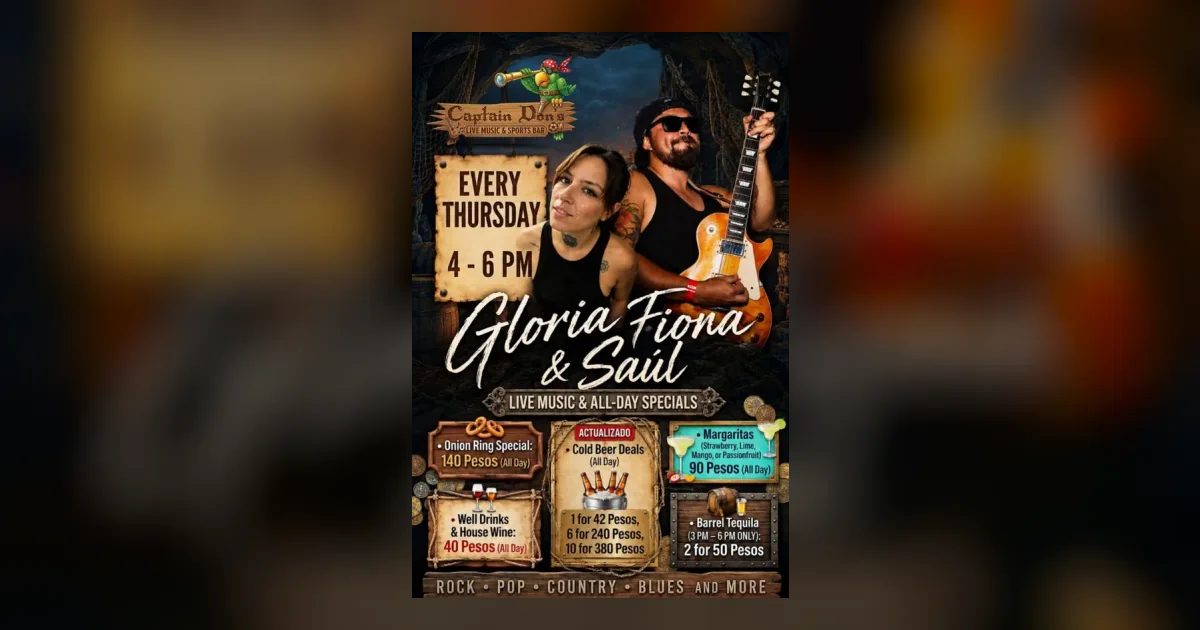 Gloria Fiona with Rock, Pop, Country and More!