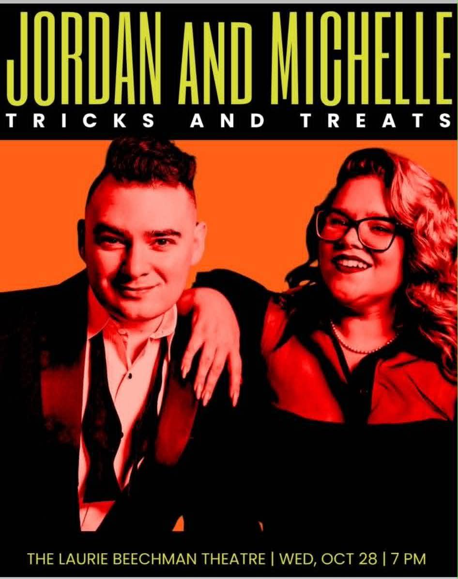 Jordan & Michelle: Tricks & Treats at Laurie Beechman Theatre