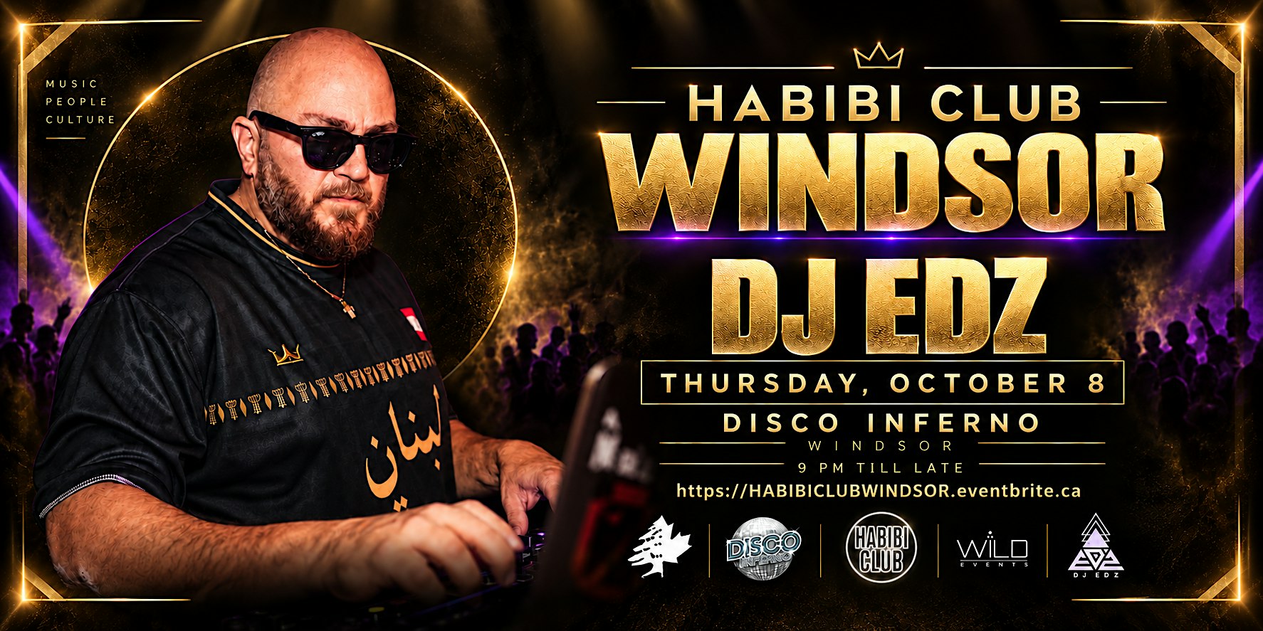 HABIBI CLUB WINDSOR Ft DJ EDZ • THU OCT 8• @INFERNO (19+)