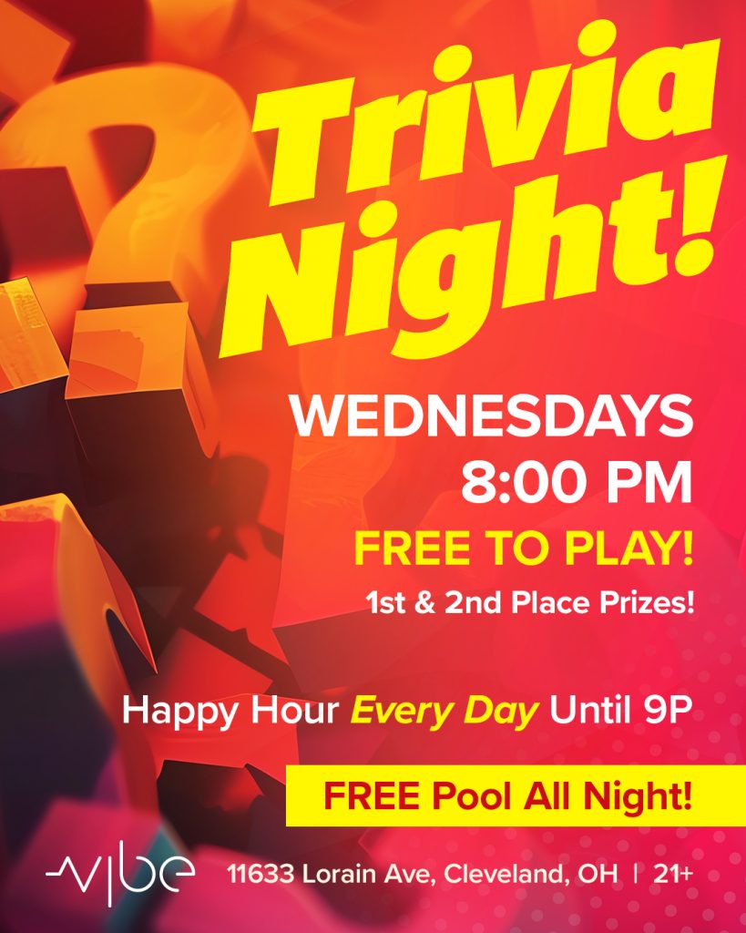 Trivia, Every Wednesday