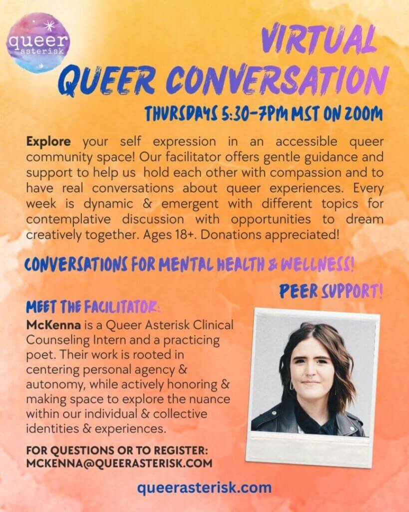 Virtual Queer Conversation