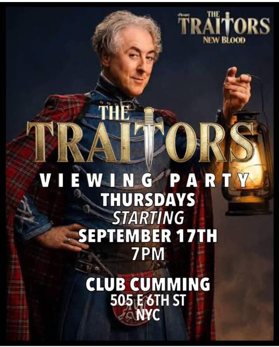 Traitors Viewing Party at Club Cumming