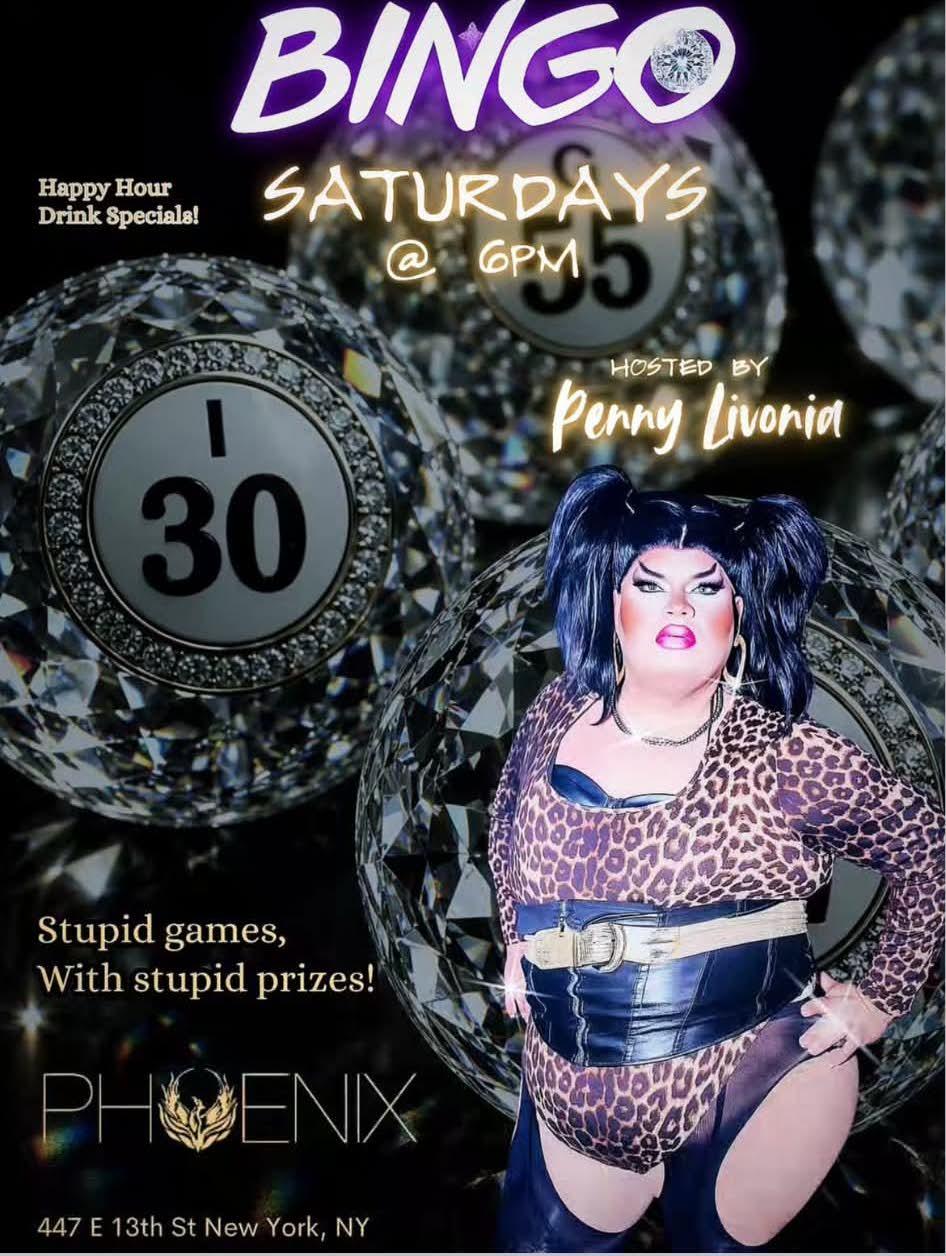 Bingo Saturdays at Phoenix