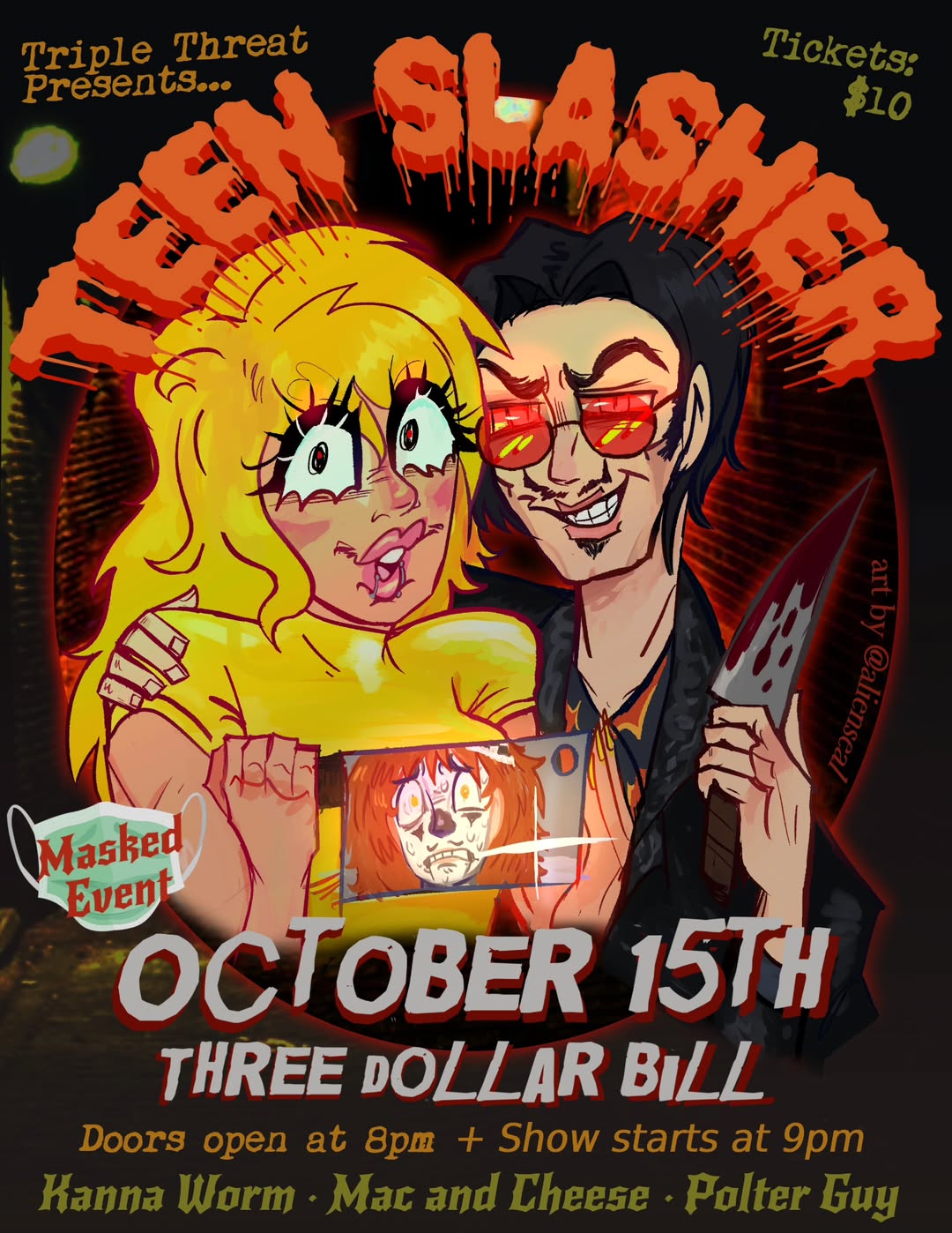 Triple Threat presents..TEEN SLASHER