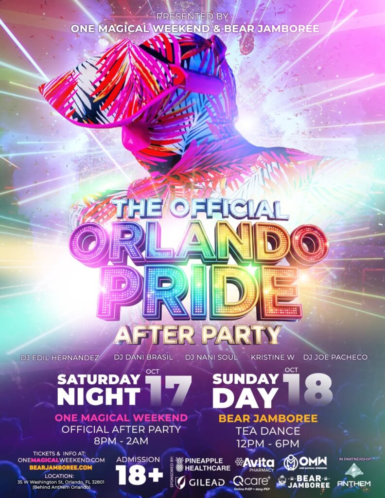 The Official Orlando Pride After Party