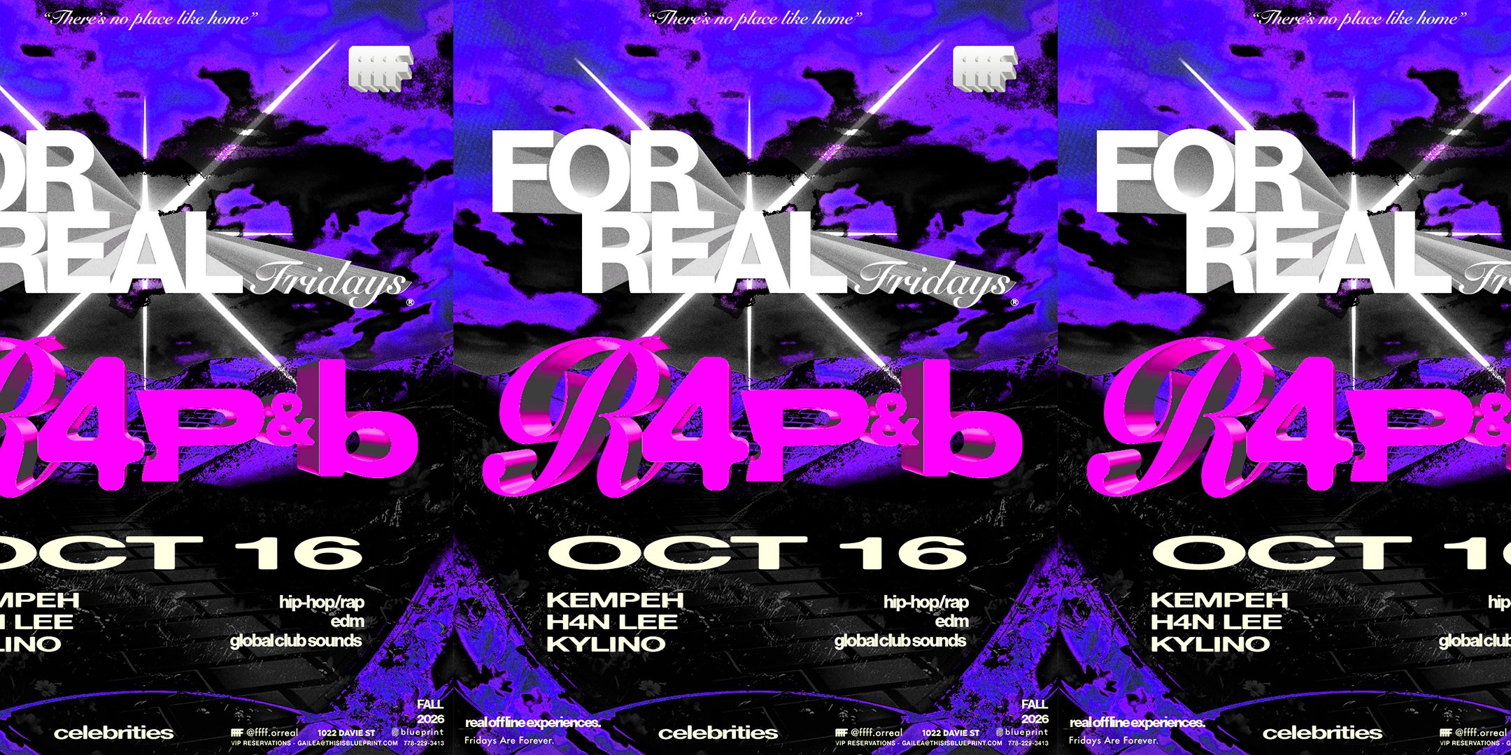 FOR REAL FRIDAYS pres - R4P&b