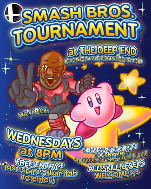 Smash Bros Tournament at The Deep End