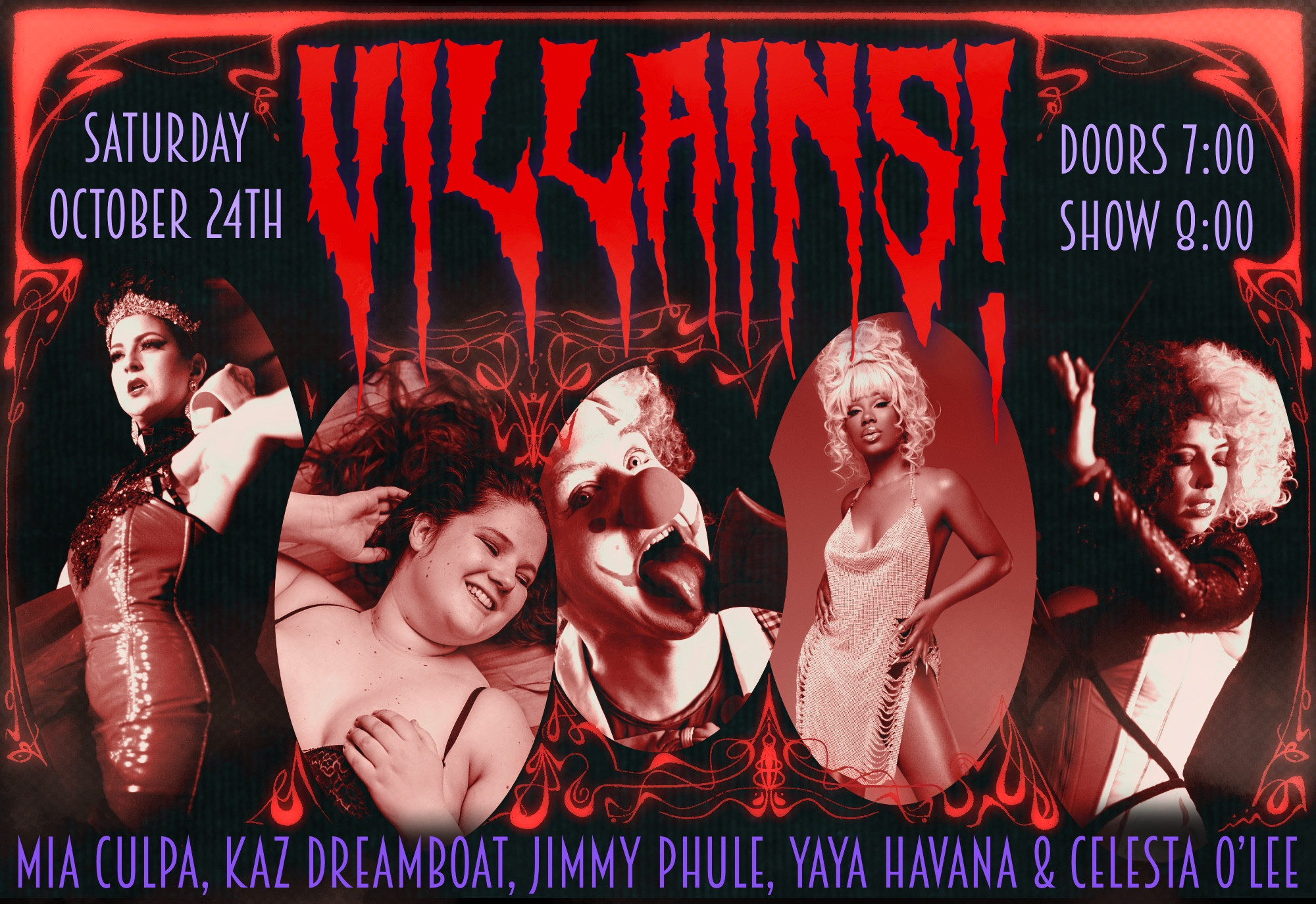 Villains Burlesque!