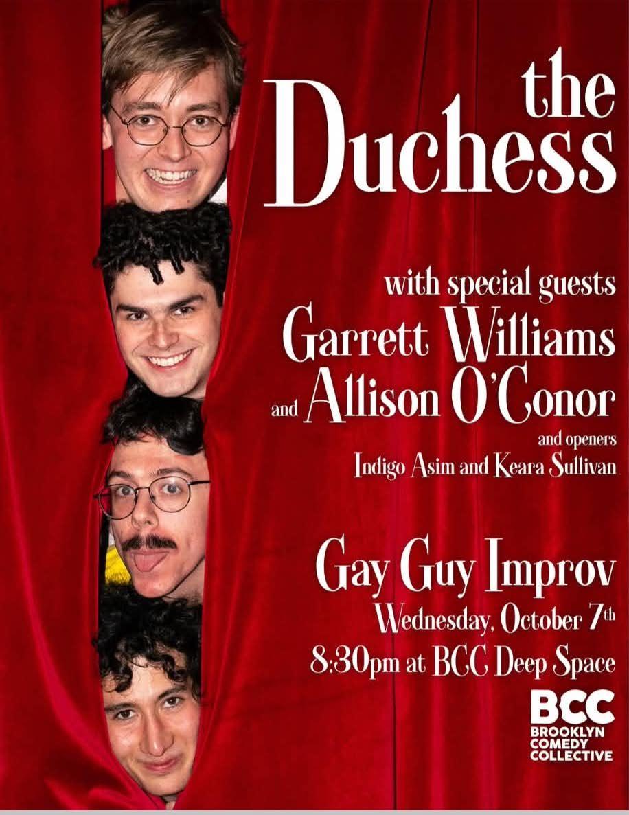 The Duchess: Gay Guy Improv at Eris