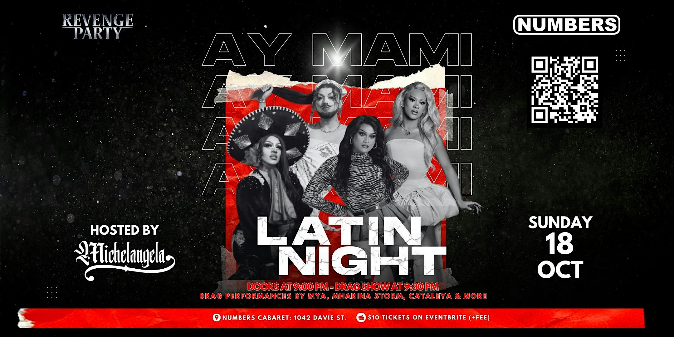 Drag show “Ay Mami” at Numbers