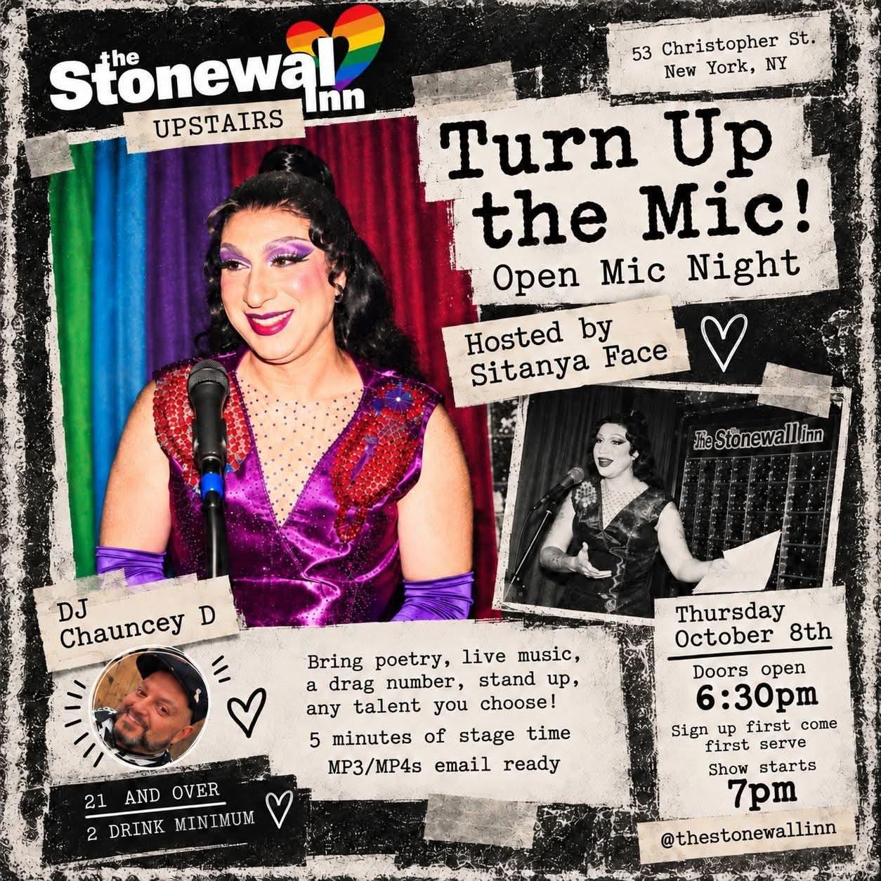Turn Up the Mic at Stonewall