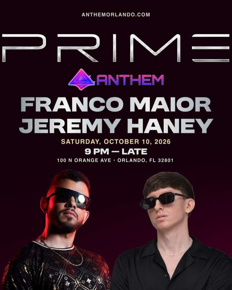 Harmony Saturday at Anthem Orlando: Saturday 10/10